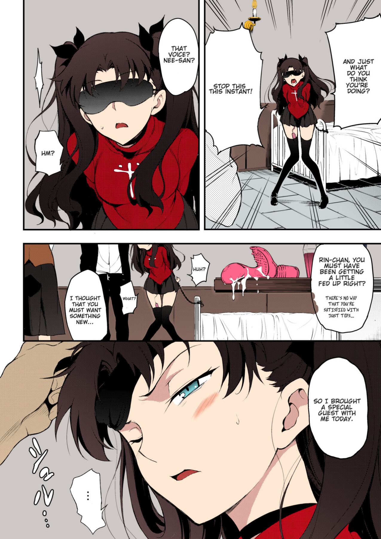 Hentai Manga Comic-Subjected Tohsaka Sisters-Read-4